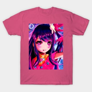 Ai Oshi no ko Fan Art Design T-Shirt